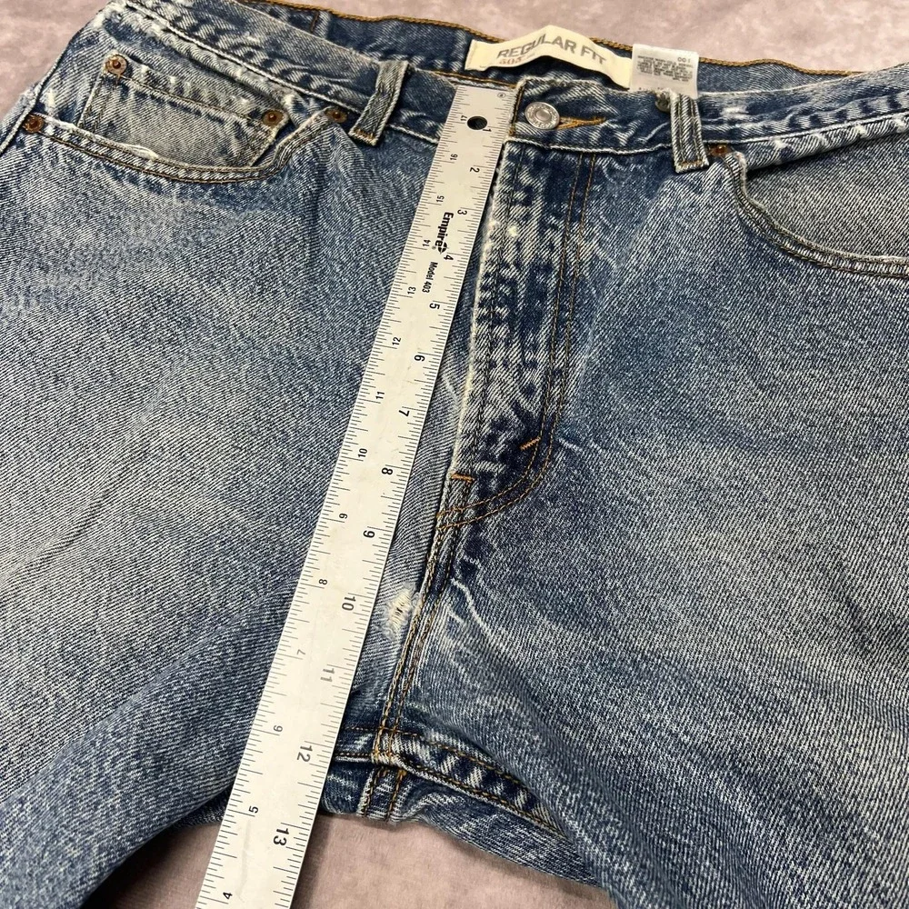 Vintage Levis 505 Jeans Men's 36x30 Blue Regular Fit Denim Made‎ 90s